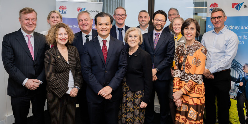 group picture NSW international education advisory board